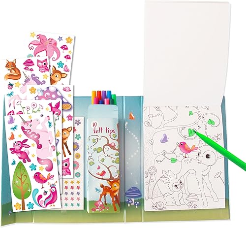 Miniatura 6 de Fun2Give Kit de arte de bosque encantado con mini juguete desplegable