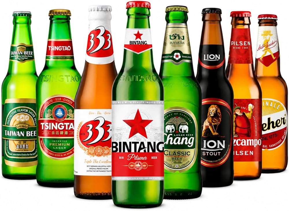 Amazon.co.jp: 【WEB限定】世界のビールBOX(アジア編) 8本 飲み比べ