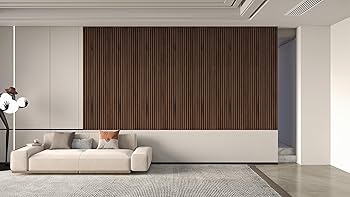Amazon.com: 2-Pack 90” x 12.6” Acoustic Wood Wall Panels – 3D Slat