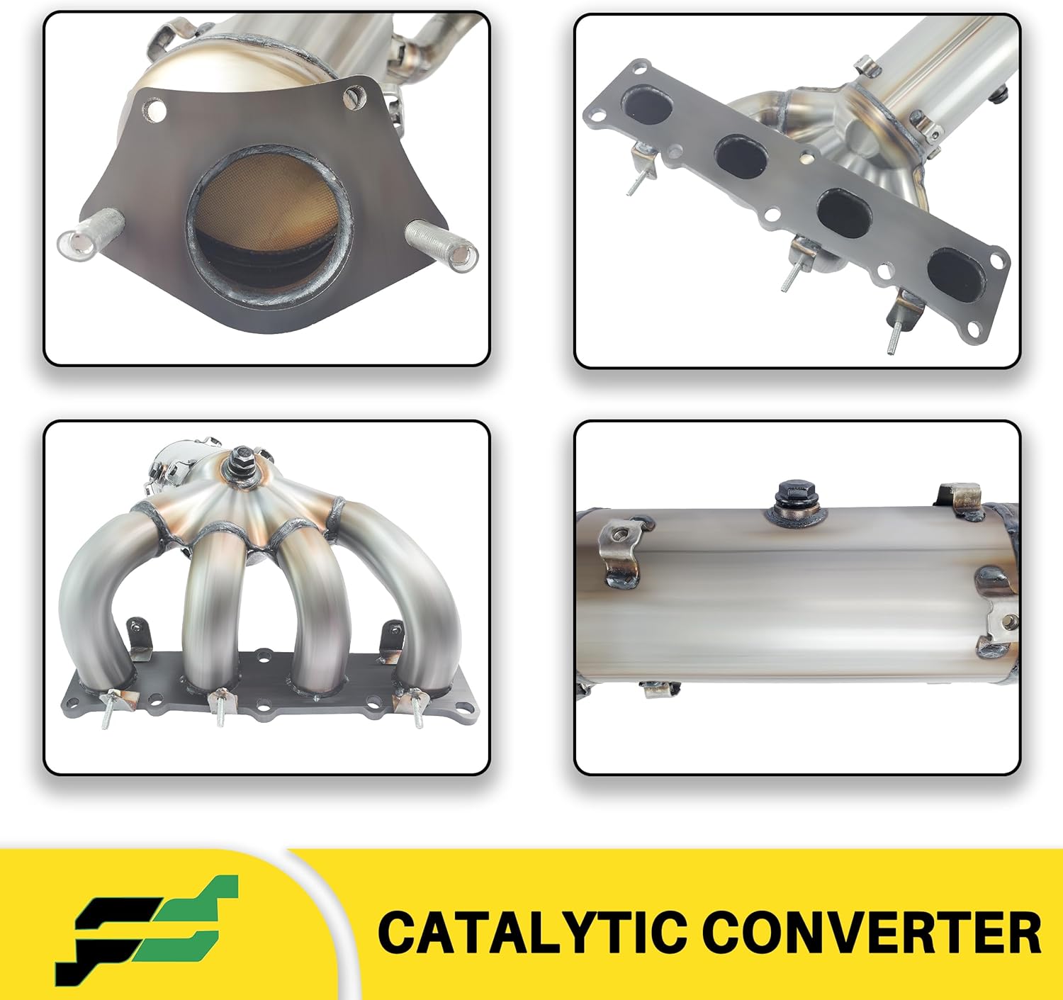 Exhaust Manifold Catalytic Converter Compatible with 2014-2017 Jeep Cherokee 2.4L,2015-2020 Jeep Renegade 2.4L,2013-2016 Dodge Dart 2.0L 2.4L(EPA Compliant)