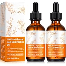 Cold-Pressed Sea Buckthorn Seed Oil 2PCS