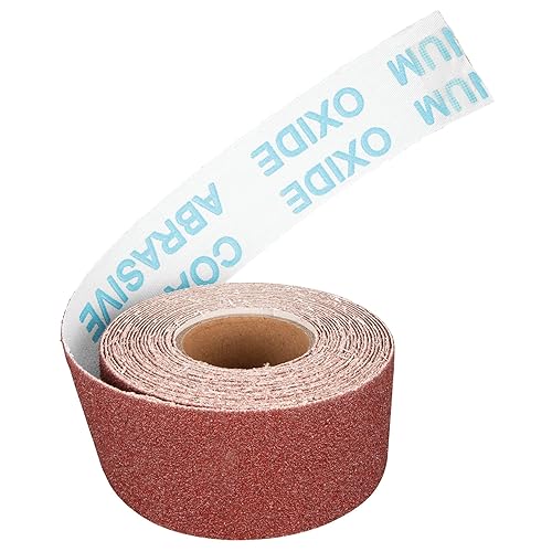 Miniatura 4 de Performance Tool W3050 - Rollo de tela de esmeril de grano 60, 15 pies x 1.5 pulgadas, ideal para carpintería, metalurgia y proyectos de bricolaje