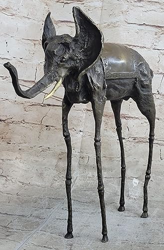 Miniatura 1 de Kunst  Ambiente Surreal - Figura moderna de bronce - Estatua de elefante espacial - Firmado Salvador Dalí