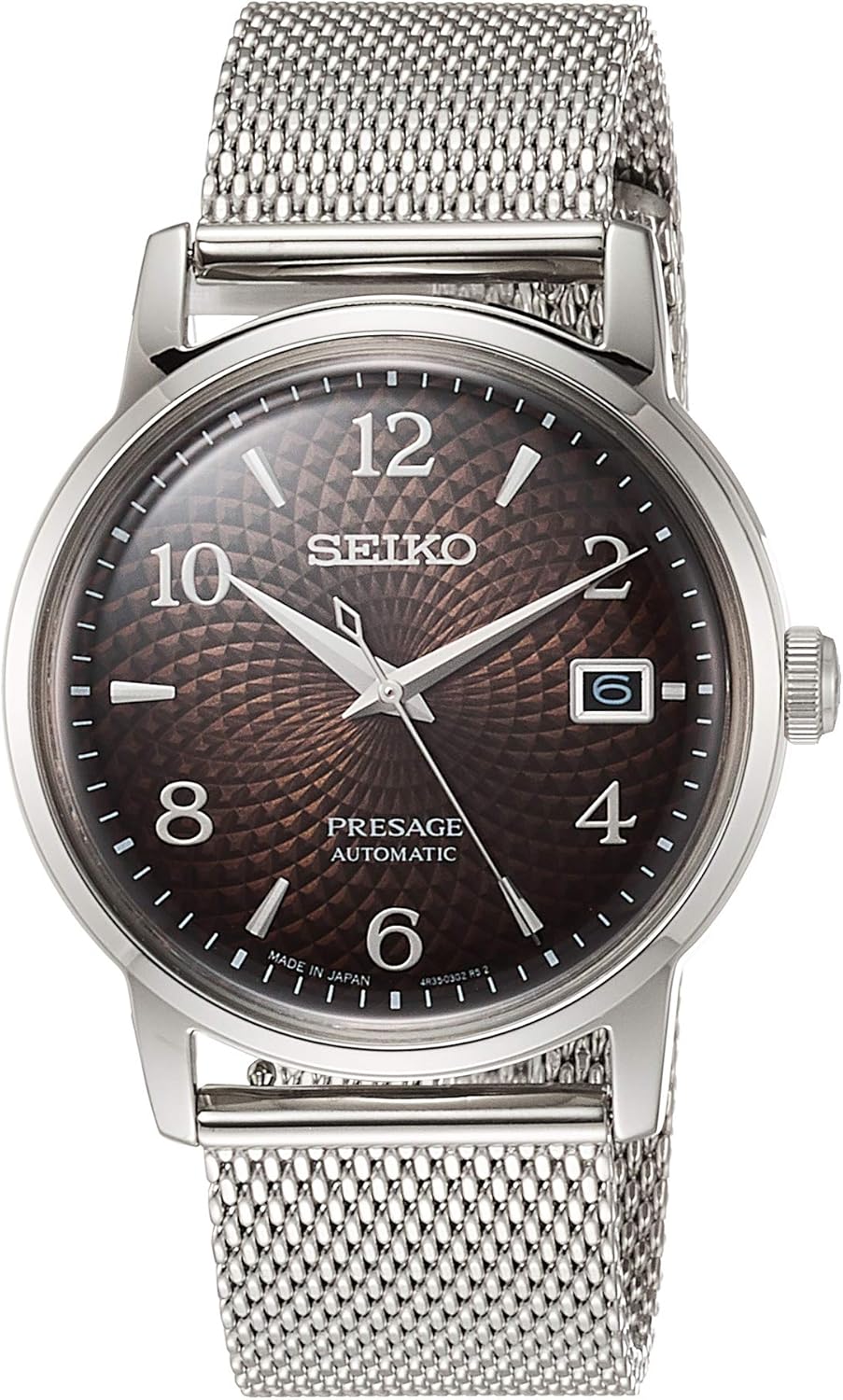 Seiko Presage SARY179 Mens Mechanical Watch, Cocktail Time, Black Lucian