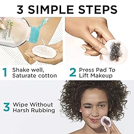 Garnier SkinActive Micellar Cleansing Water, All-in-1 Waterproof Makeup Remover and Facial Cleanser, 3.4 fl oz, 3 Pack