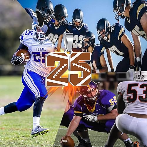 Miniatura 3 de SKQIR Collar de número de fútbol para niños, atletas de jersey, cadena de números negros para hombres, dije de número de acero inoxidable, joyería