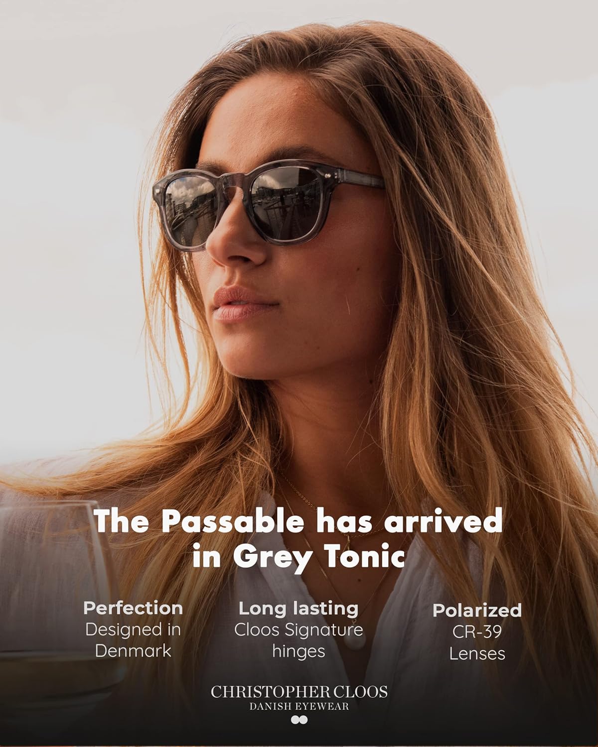 Christopher Cloos Passable Danish Design Polarized Sunglasses image 3