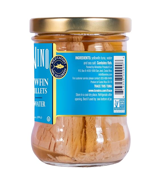Tonnino Tuna Fillet in Water, 6.7 oz
