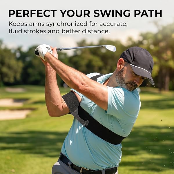 Slider Aide à l'entraînement au golf et au swing de golf – Bracelet élastique de correction pour entraînement en intérieur et extérieur - 3