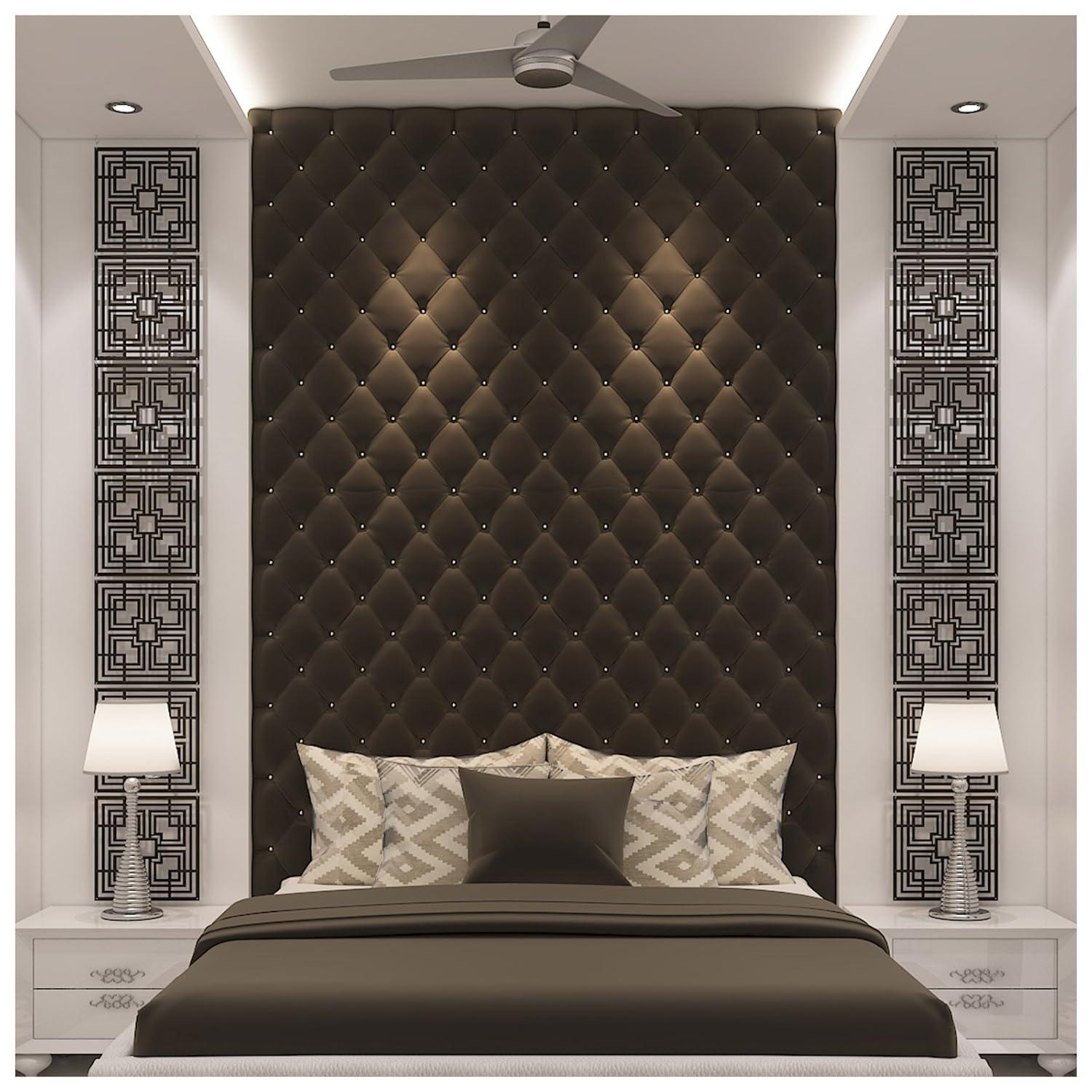 Mor Décor Decorative Metal Panels For Room Partition/Room Divider (Pack