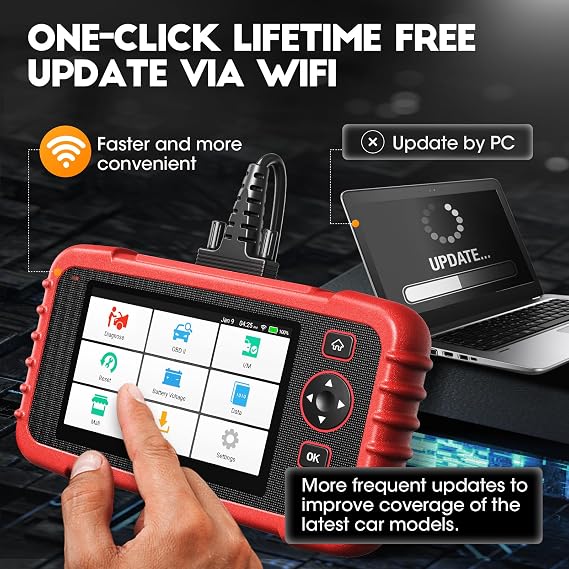 LAUNCH CRP123X V3.0 Elite ABS S*R~ Engine Transmission Car Diagnostic Tool