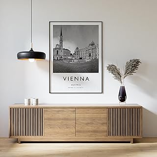 Vienna Travel Print, Vienna Travel Poster, Austria Print Photo Art Decor Black And White Wall Art Wall Austria,210