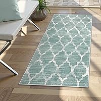 Vista 42 de Lahome Alfombra marroquí lavable para cocina - 2x6 alfombras para pasillos con respaldo de goma, alfombra suave antideslizante para lavandería