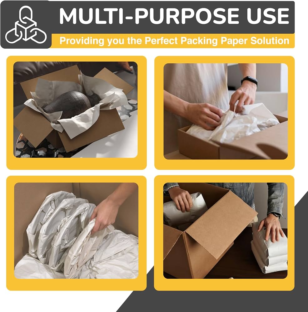 UBMOVE 100 Lb Pack Of Newsprint Paper – For Moving, Shipping, Wrapping & Packing