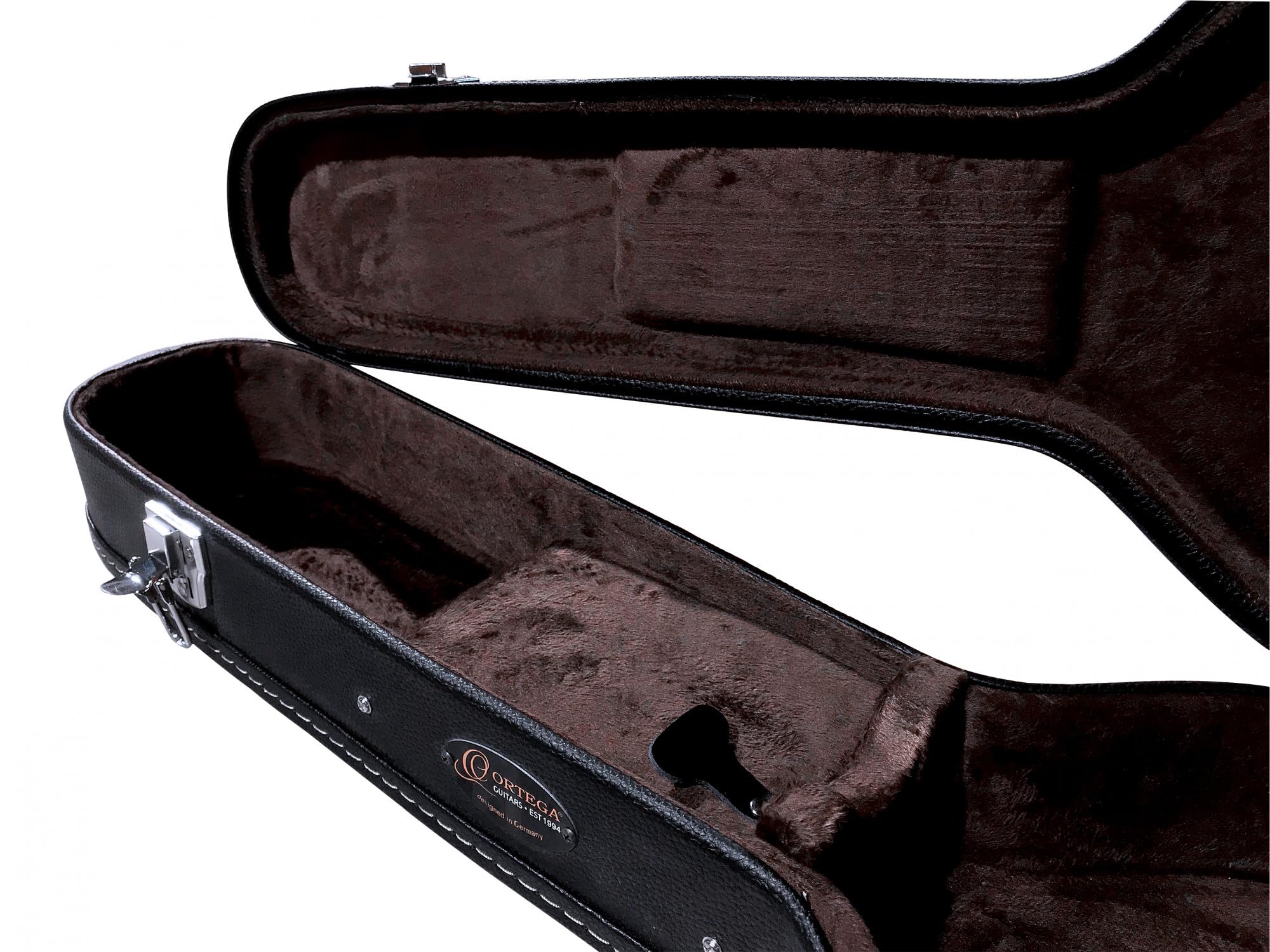 Ortega OABCSTD hardcase voor akoestische basgitaar zwart