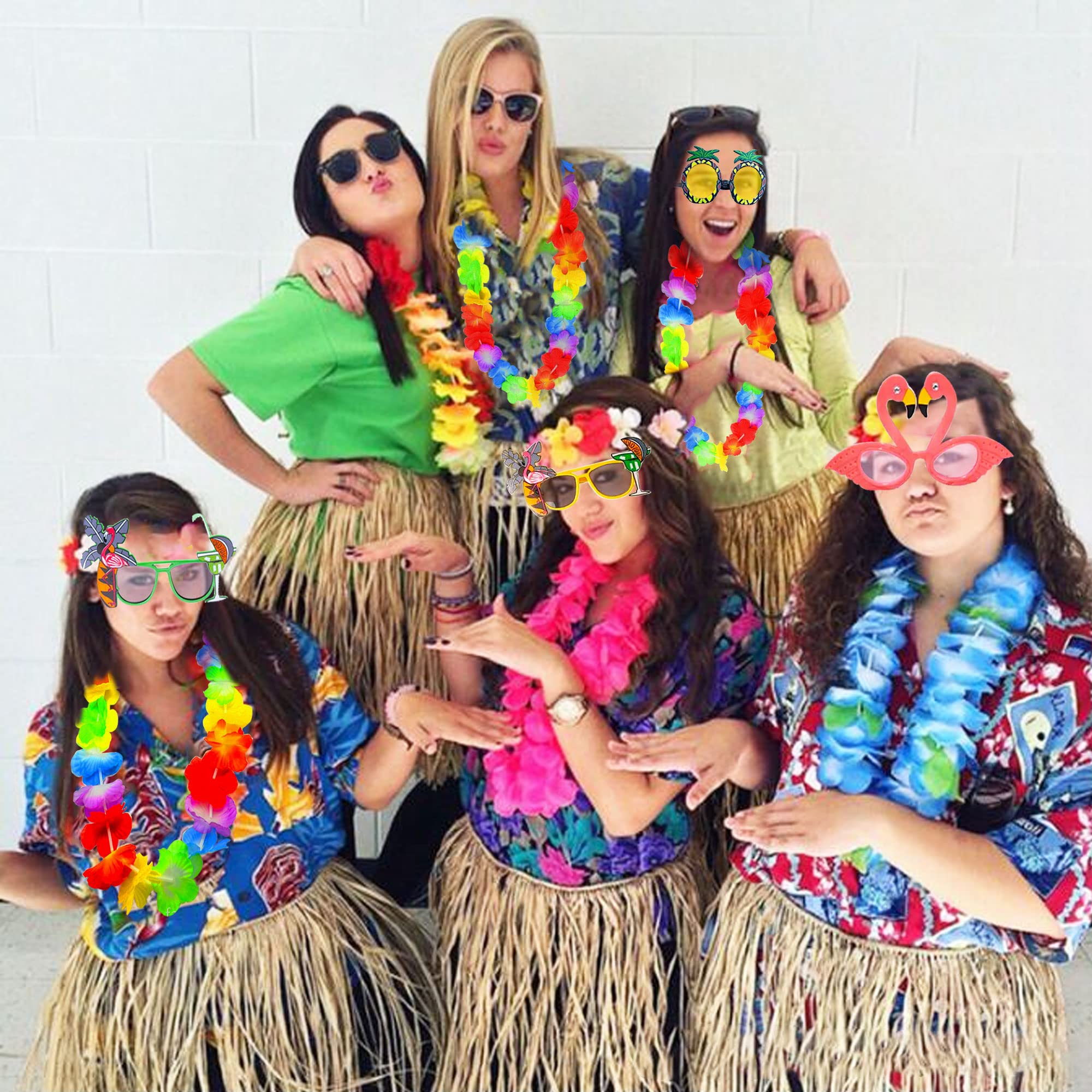 JeVenis PCS Hawaiian Fancy Dress Moana Costume Adult Sunglasses