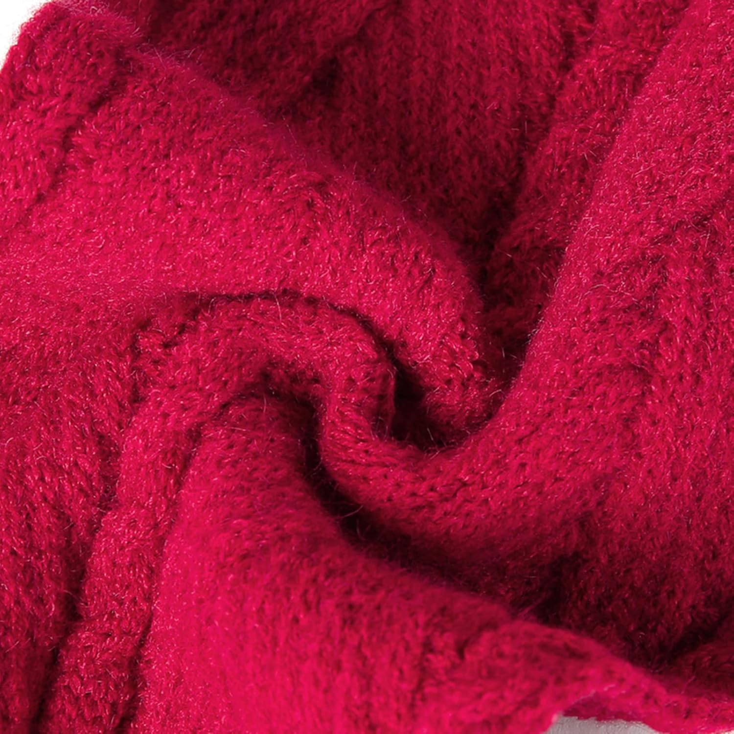 Sinsinfuns Kids Toddler Scarf Winter Warm Knit Scarves Neck Warmer Fashion Scarf for Boys Girls Red: Clothing, Shoes & Jewelry