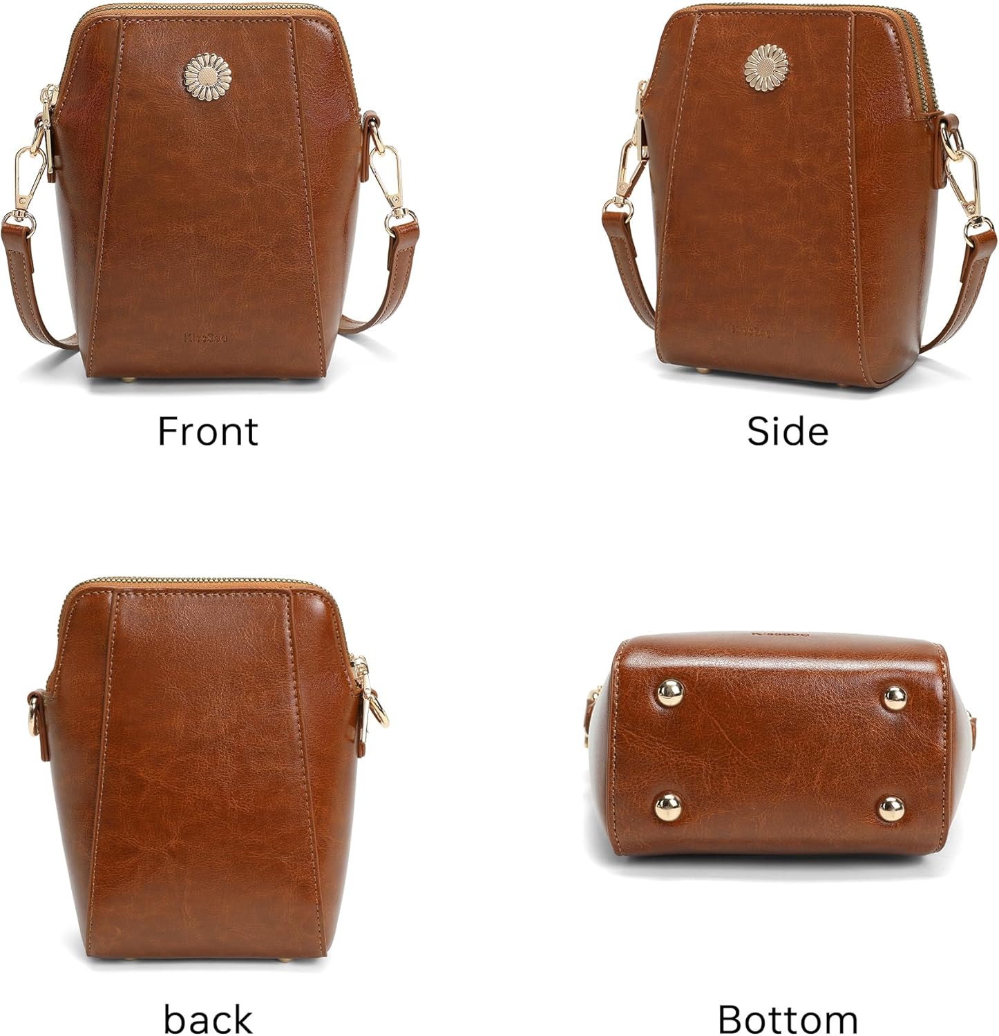 Small Crossbody Bags for Women PU Leather Cross Body Purses for Women Lightweight Shoulder Cell Phone Purse