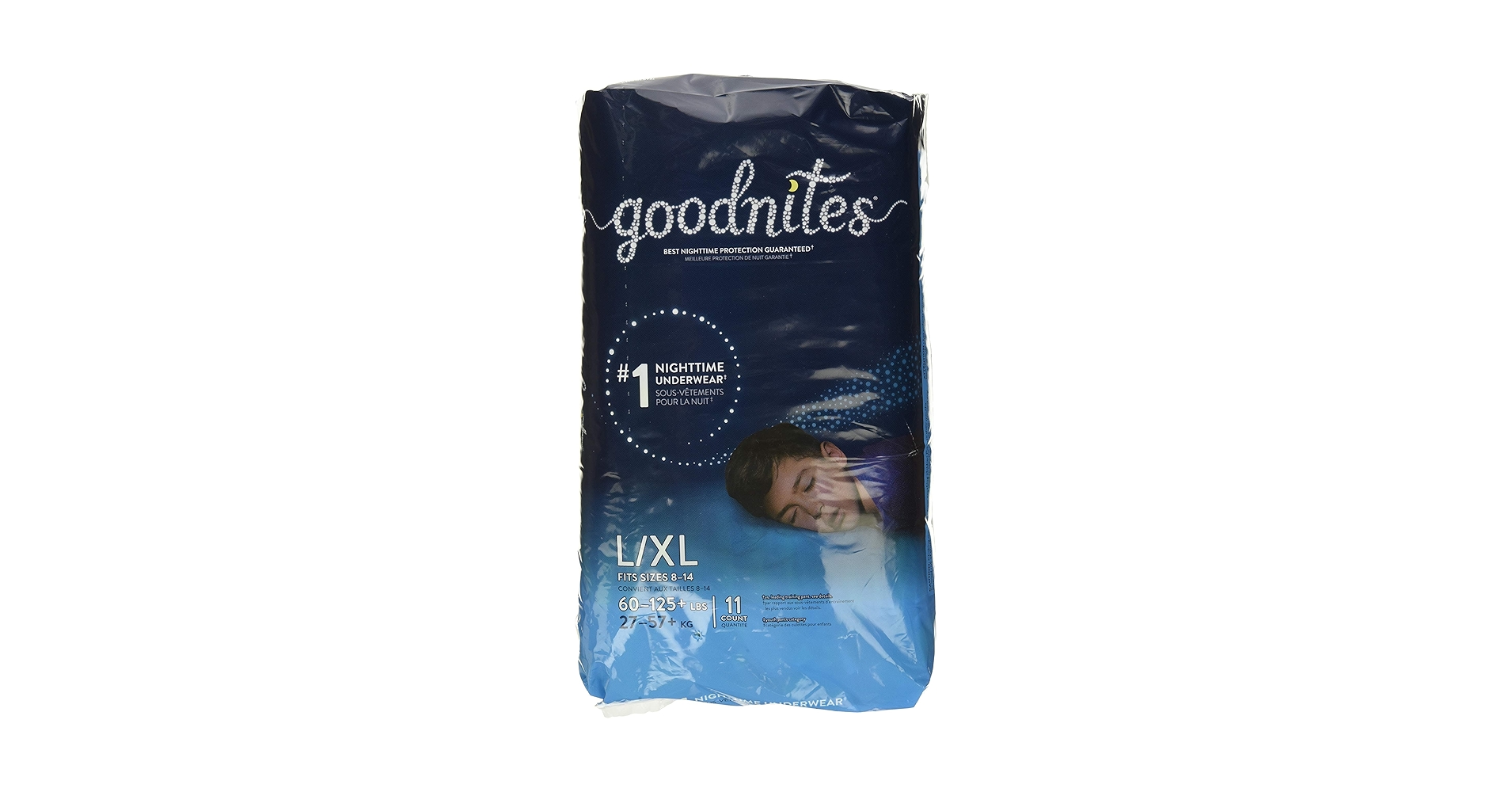 goodnites男の子用 XL13枚入 GoodNites Bedtime Bedwetting Underwear for Boys, L-XL, 20 Ct