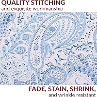 Vista 7 de Mellanni. - Juego de fundas de almohada de lujo - ropa de cama de microfibra cepillada 1800 - resistente a arrugas, manchas y decoloración