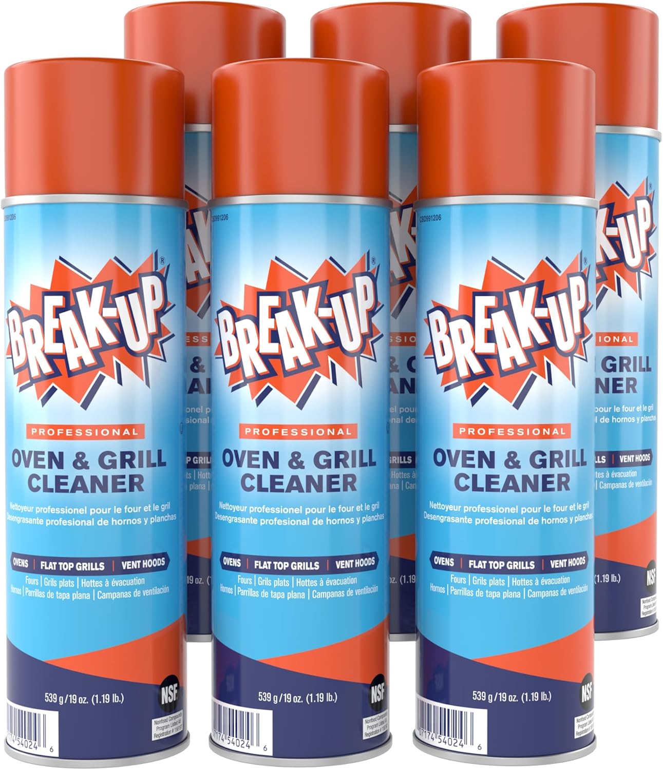 Diversey Oven & Grill Cleaner, 19oz Aerosol (6/Carton)