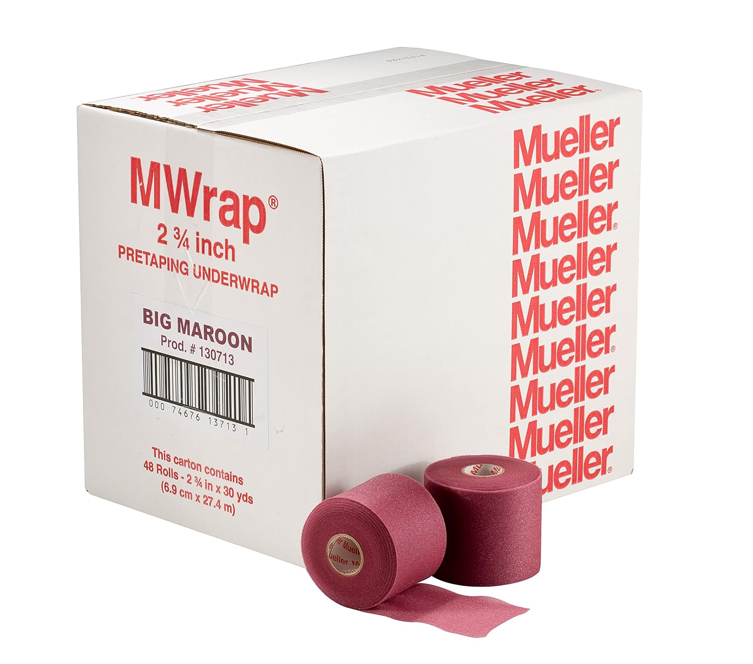 Mueller M Wrap, Big Bold Black, 48 Rolls