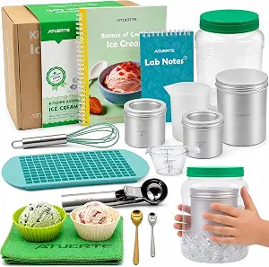 Ice Cream Science Kits for Kids - Make Real Ice Cream, Sorbet, and Frozen Treats
