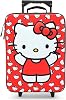 Fast Forward Hello Kitty 16 Soft Luggage - Cute & Durable Carry-On Suitcase for Travel 16X12X5