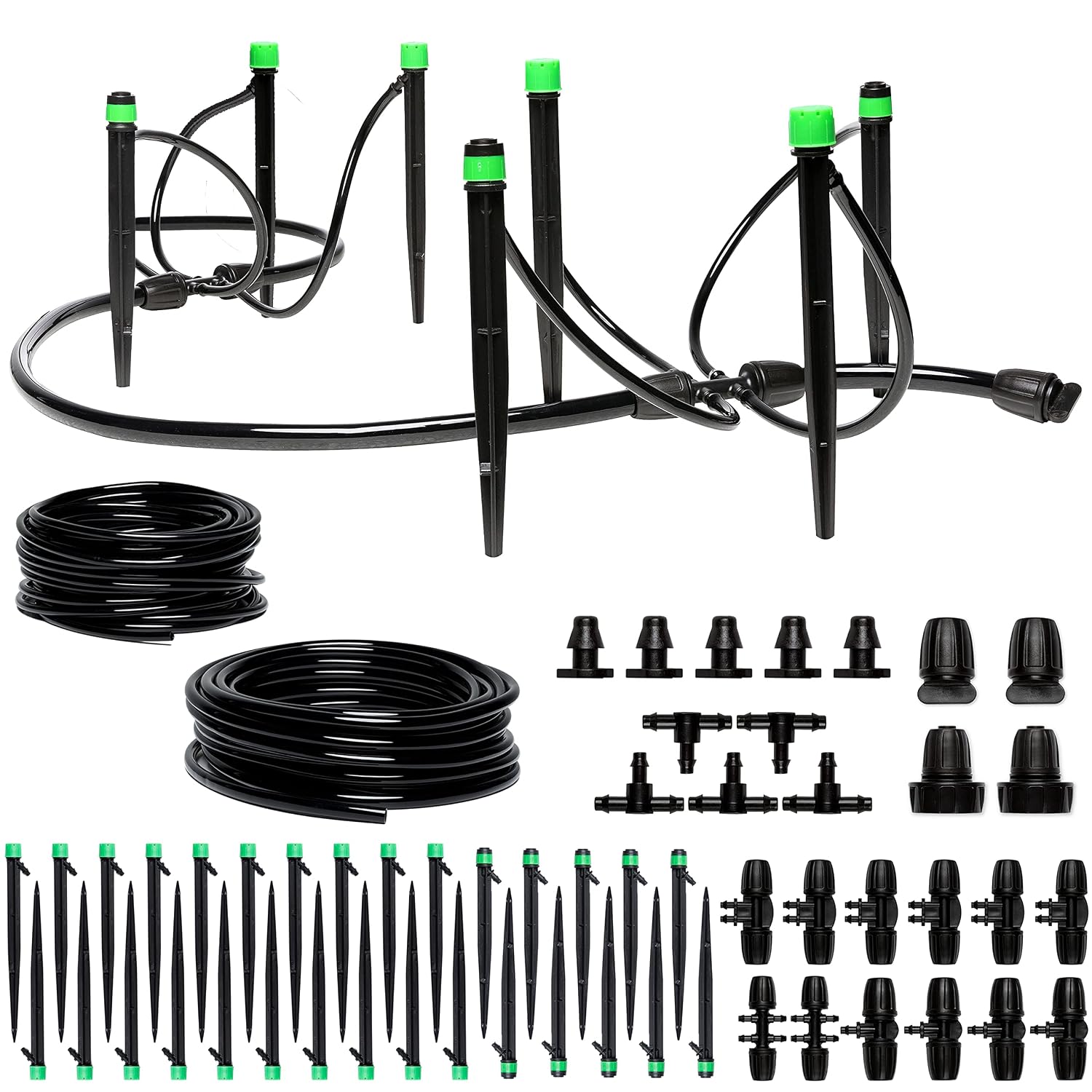 CARPATHEN Drip Irrigation Kit - Adjustable Premium Garden Watering ...