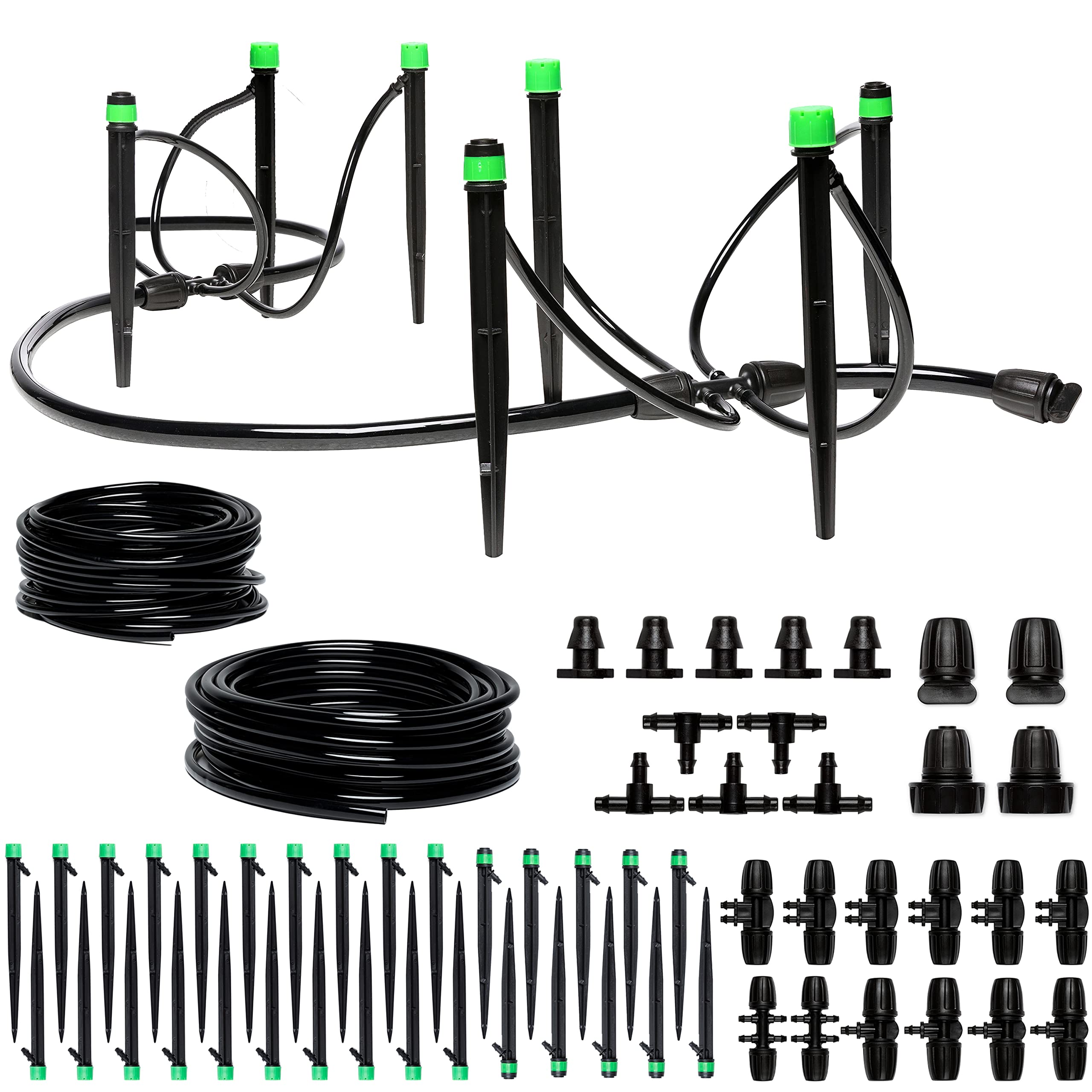 CARPATHEN Drip Irrigation Kit Adjustable Premium Garden Watering