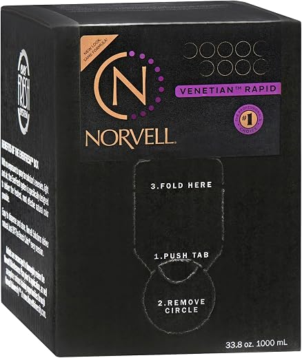 Norvell Venetian ONE One Hour Rapid Sunless Solution EverFresh Box - Liter