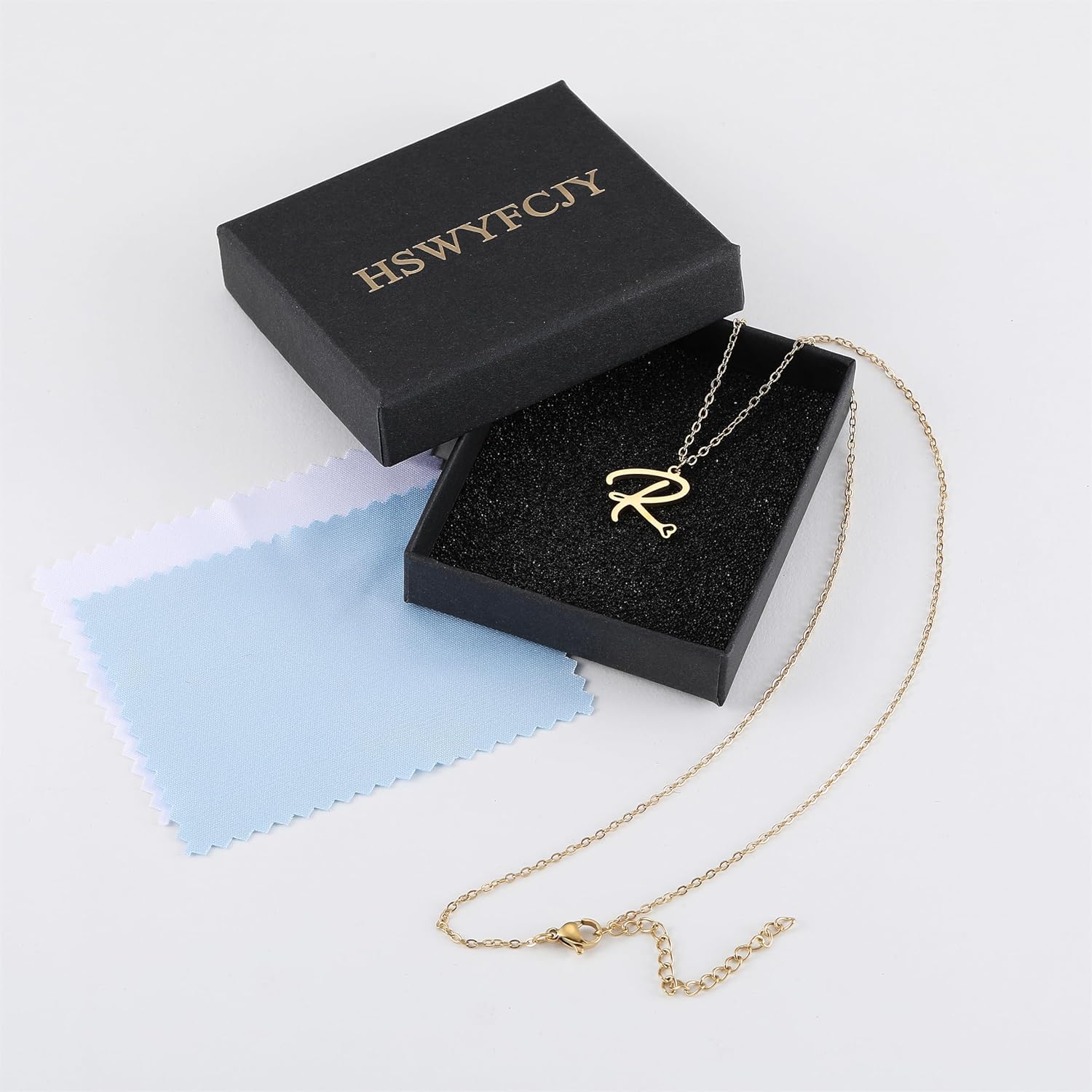 Initial Necklace for Women,14K Gold Dainty A-Z Letter Pendant with Heart Choker Necklace Jewelery Gifts,Personalized Cursive Cute Tiny Initial Pendant Necklace for Girls - Image 7