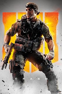 Trends International Call of Duty: Black Ops 4 - Crash Key Art Wall Poster, 22.375" x 34", Premium Unframed Version