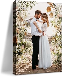 Cara Nonna Ship Next Day Custom Canvas Prints with Your Photos (Framed 11x14) Personalized Picture Gifts Photo Prints Canvas Personalized Wall Art Ideal for Home Decor