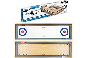 Versatile Hand Shuffleboard: Classic Tabletop and Giant-Sized Fun