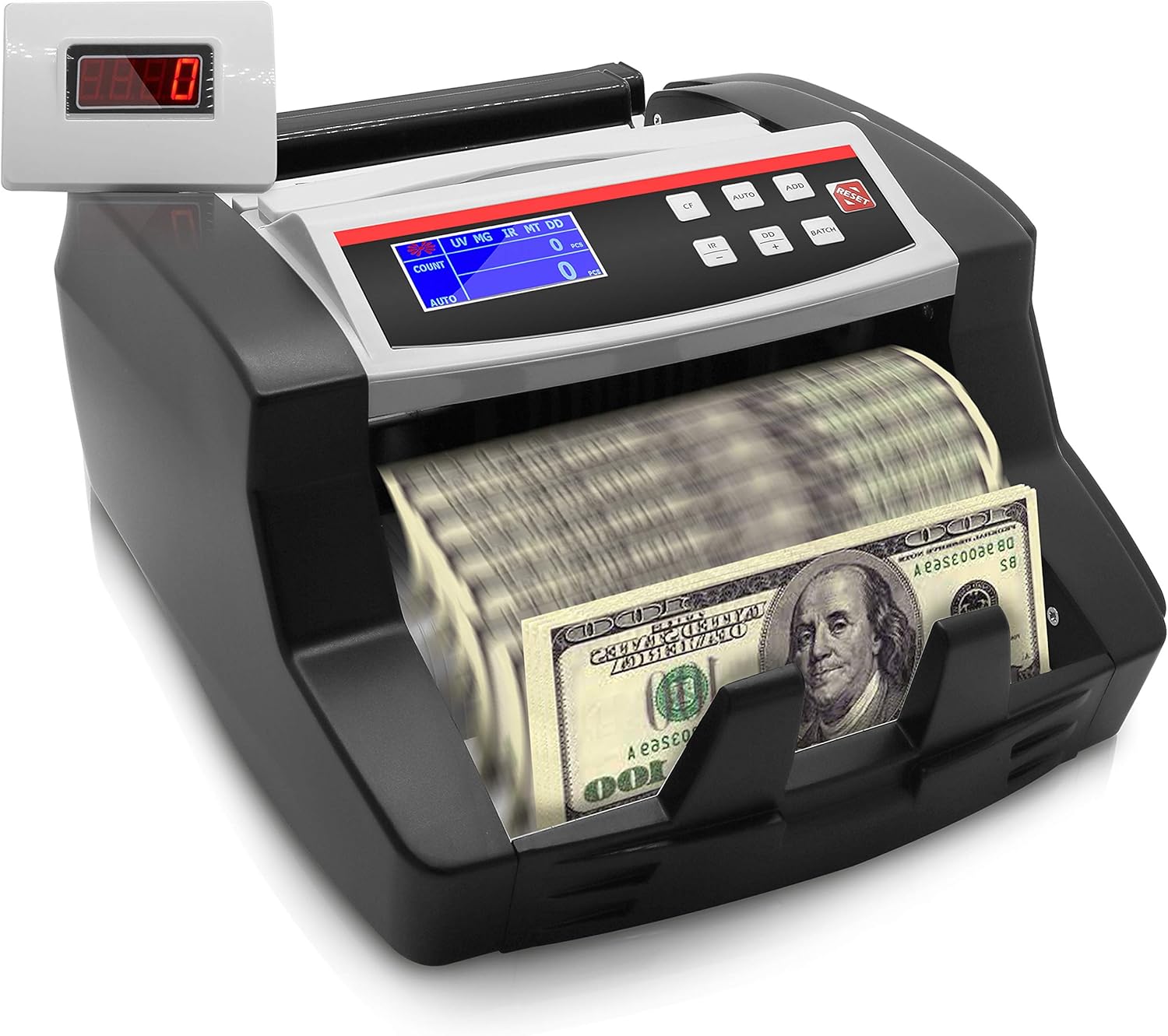 Upgraded Premium Pyle Bill Counter, Cash, Automatic