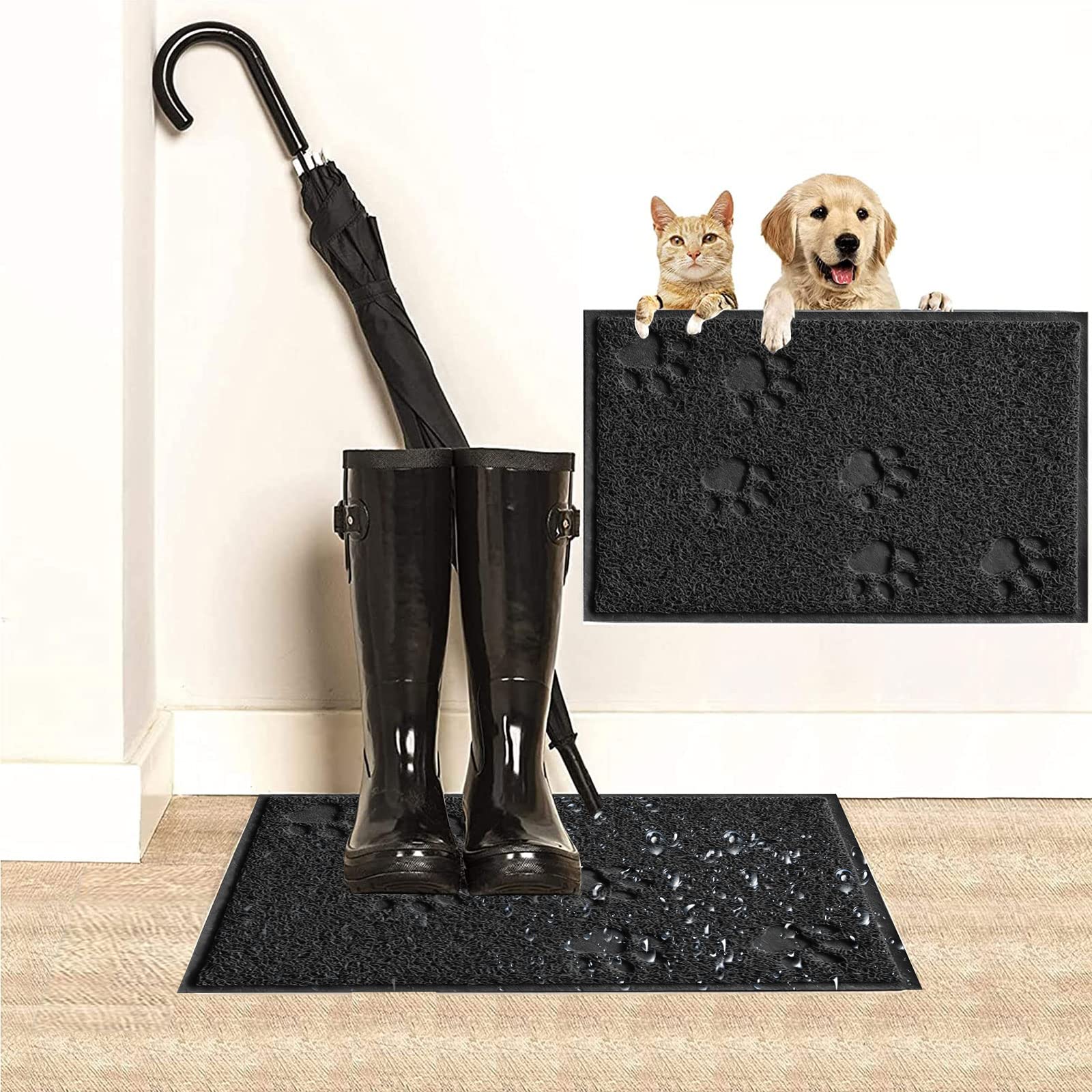 Darkyazi Futtermatte Für Hunde & Katzen - 61x91 Cm, Rutschfest, Wasserfest, Leicht Zu Reinigen