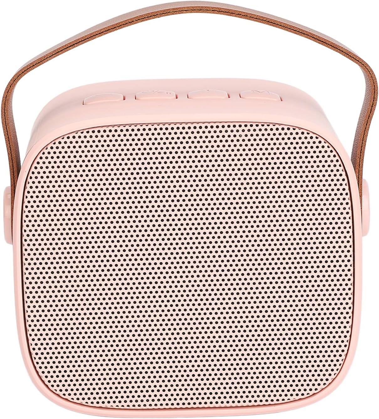 Mini Karaoke Machine, Bluetooth Speaker with 2 Wireless Microphones, Portable HiFi Sound System for Kids Adults Parties Home KTV Singing