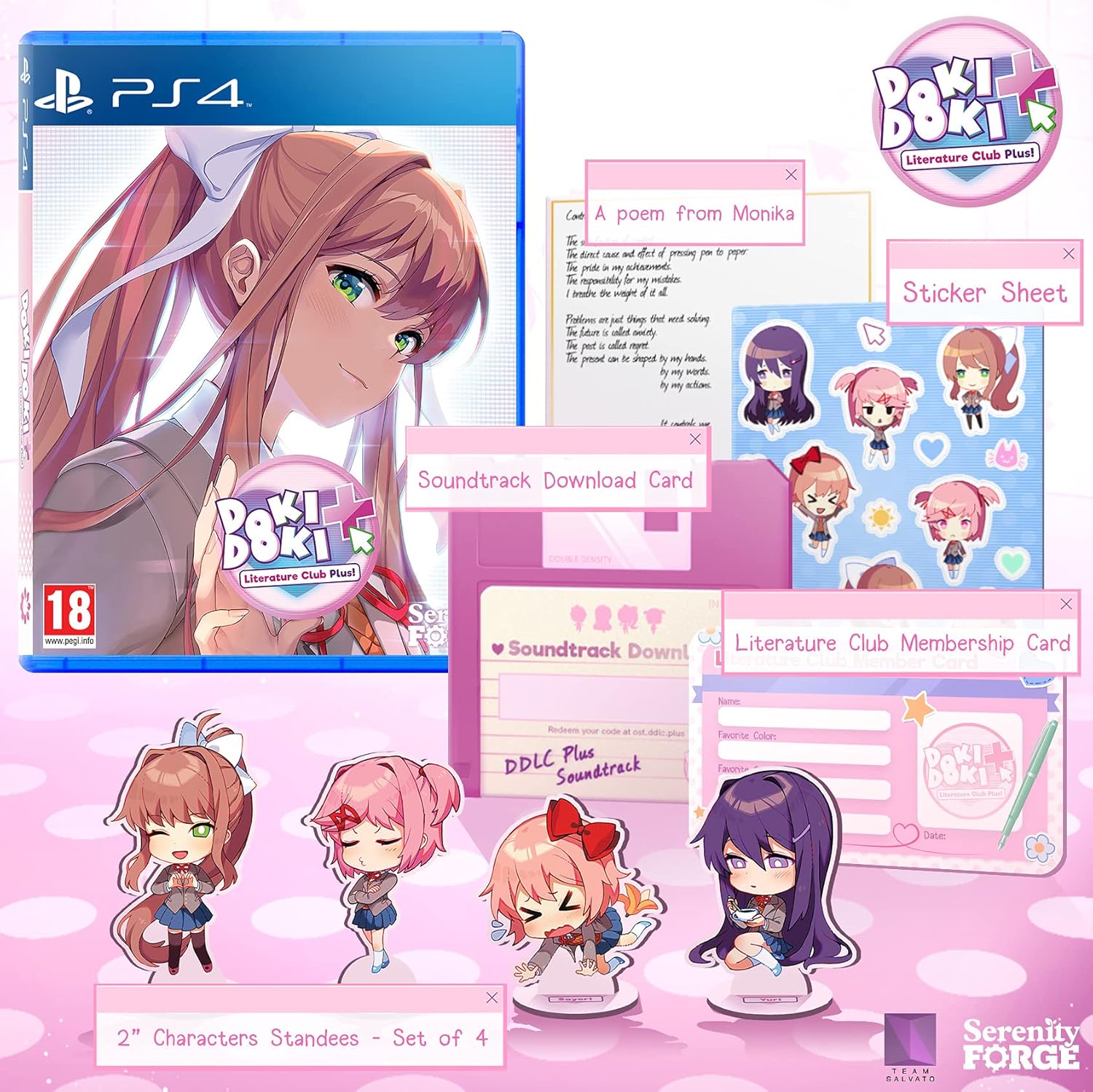 Doki Doki Literature Club Plus (PS4)