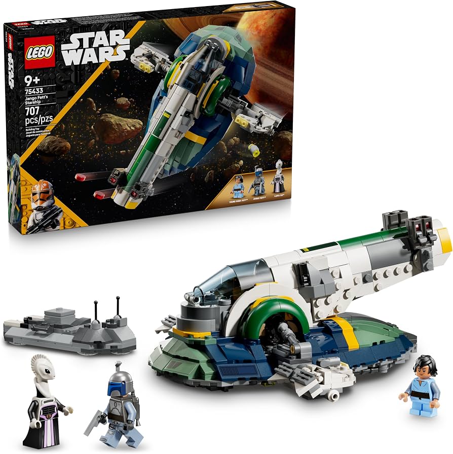 LEGO Star Wars Nave Estelar de Jango Fett 75433 | Amazon.com.br
