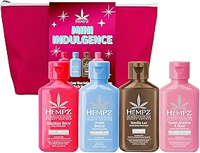 Mini Indulgence Kit, 4 Pack Travel Size Body Moisturizer, Limited Edition Beauty Actives, 2.25 oz each