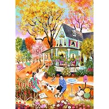 Puzzles for Adults 500 Pieces, Jigsaw Puzzle for Adults, Fun Challenging Family Puzzle -Warm Fall Sun Puzzles, Interlock Perfectly No Dust, Gifts for Friends Parents Father's Day