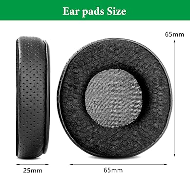 イヤーパッドクッション Urbanears Plattan ADVワイヤレスヘッドホンイヤーパッド対応 丈夫な生地/通気性のあるプロテインレザーとメモリーフォームの交換用。