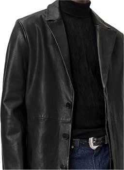 Amazon.com: John Varvatos Men's Tyler Coat, Black : Everything Else