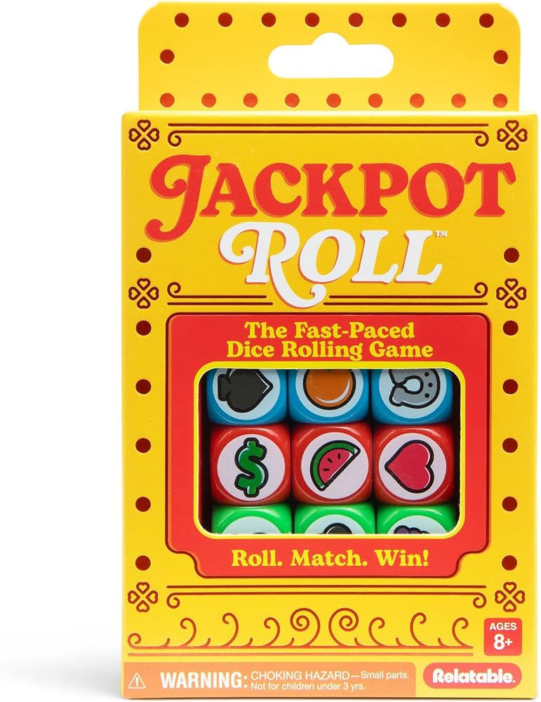 Amazon.com: Jackpot Roll by Relatable – A Fast Paced Casino Themed