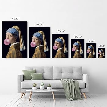Amazon.com: Smile Art Design Johannes Vermeer's Masterpiece Girl