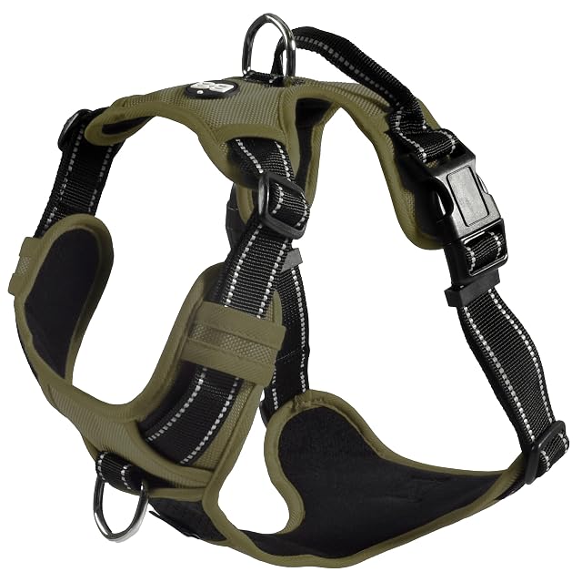 Pettorina Rando per Gatti Modello Walk Pettorina Rando Walk 40-63x2cm M Khaki