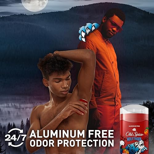 Miniatura 26 de Old Spice Desodorante sin aluminio para hombres, martillo de tiburón, 3 onzas (paquete de 3)