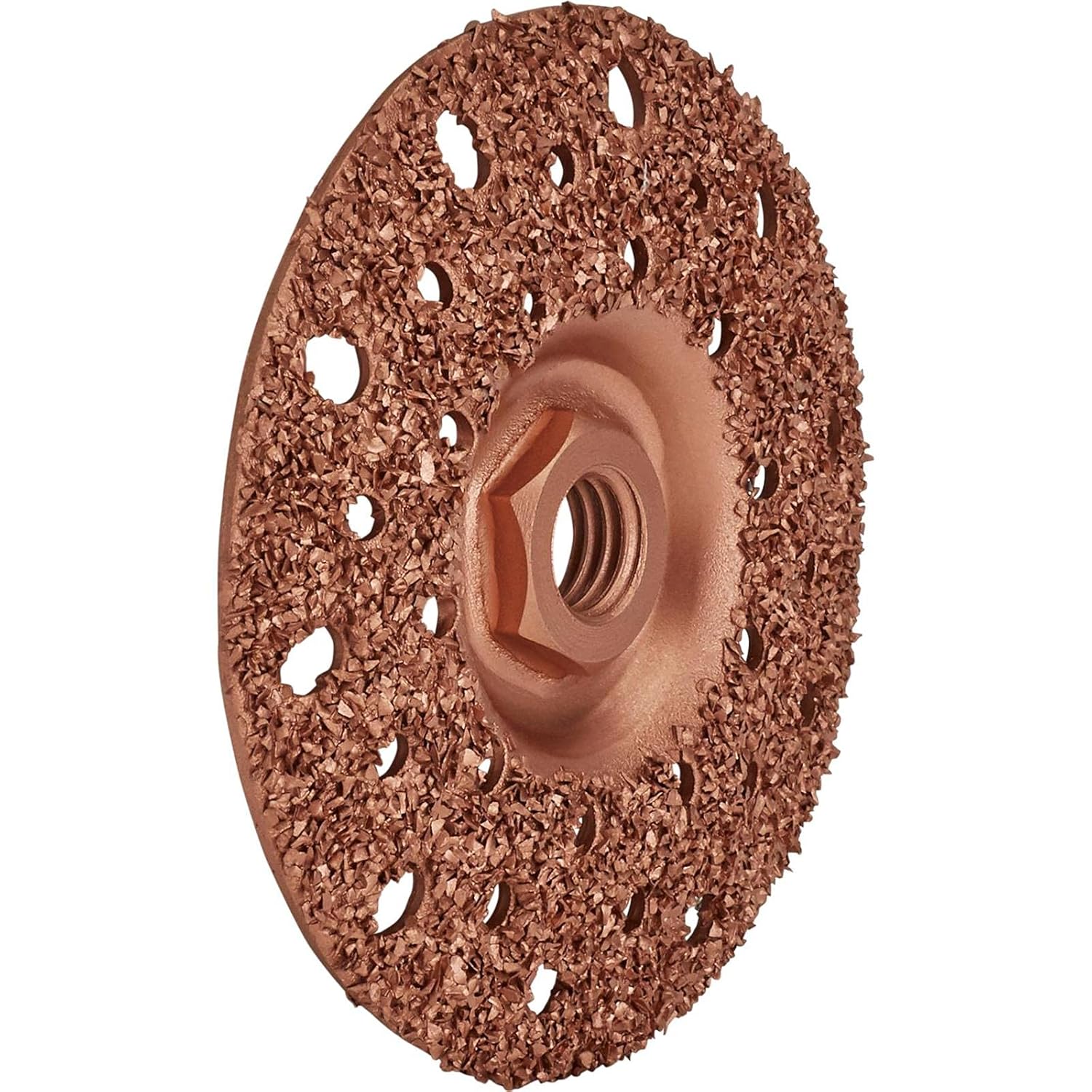 Speedway Motors Premium 4-Inch Carbide Tire Grinding Disc Wheel for Bench Grinder and Angle Grinder, High Performance Tire Repair Tool, Aggressive Rubber Removal and Bead Prep