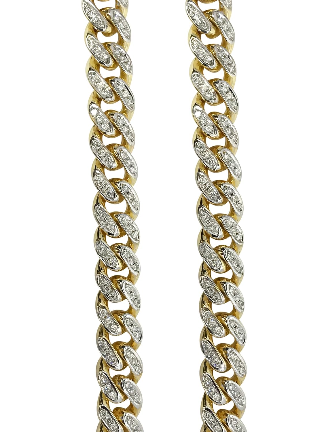 Iced Out Diamond Cuban Link Chain 